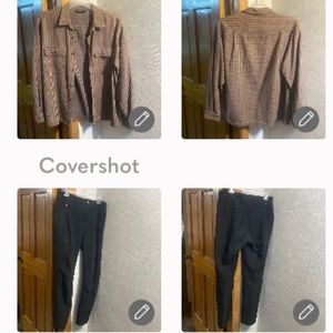 Patagonia button up+⚫️Patagonia cargo male/female SZ 32